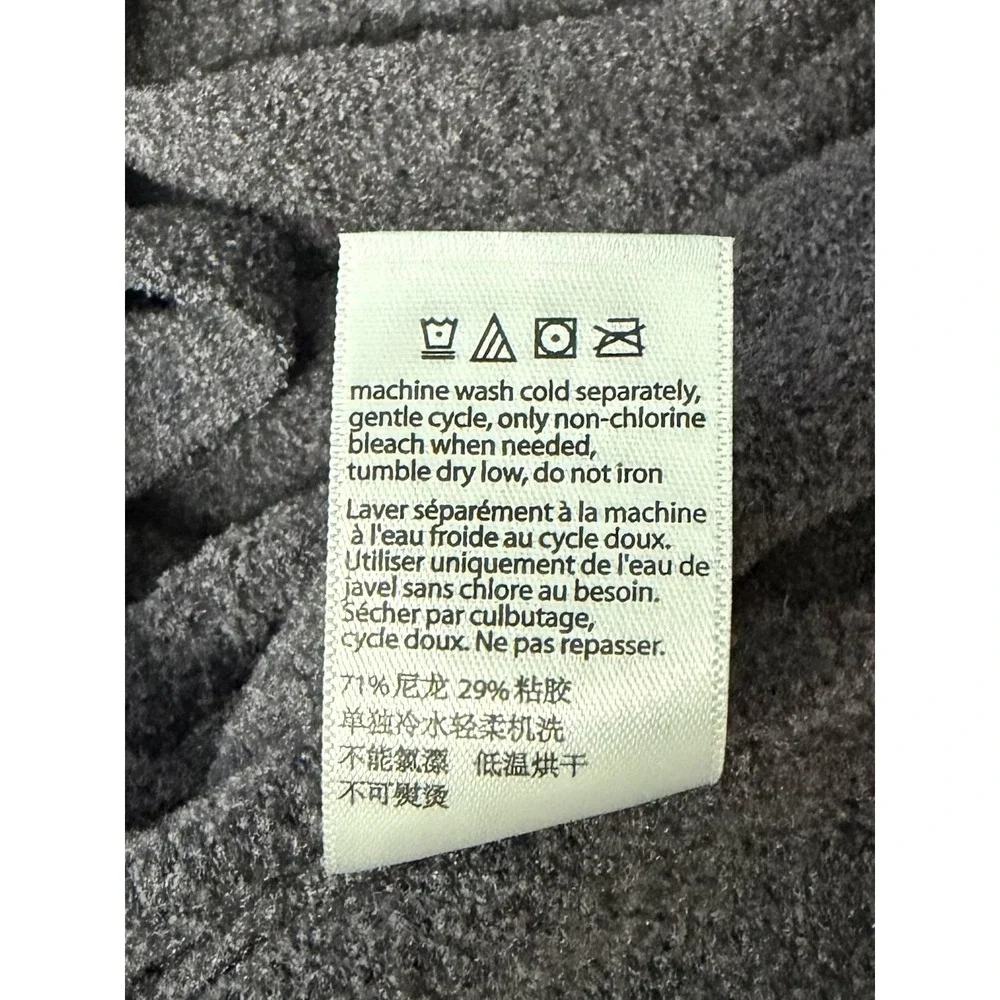 Barefoot Dreams CozyChic Ultra Lite Cardigan Sweater Womens M Gray Belted Long